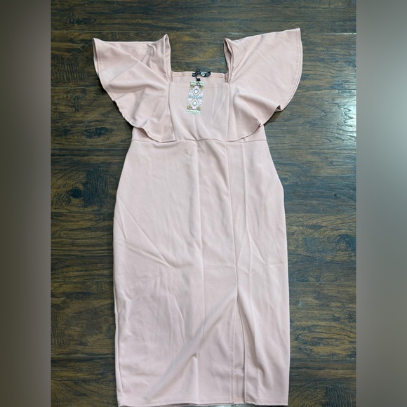 NWT Boohoo maternity midi dress - Picture 3 of 8